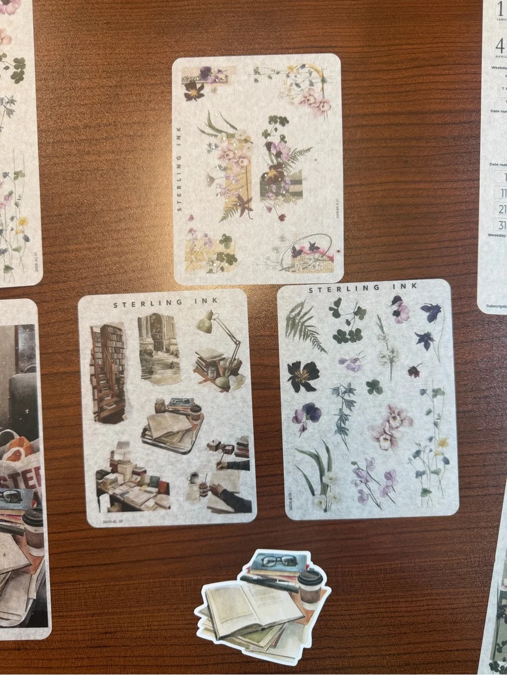 Sterling Ink September Sticker Subscription